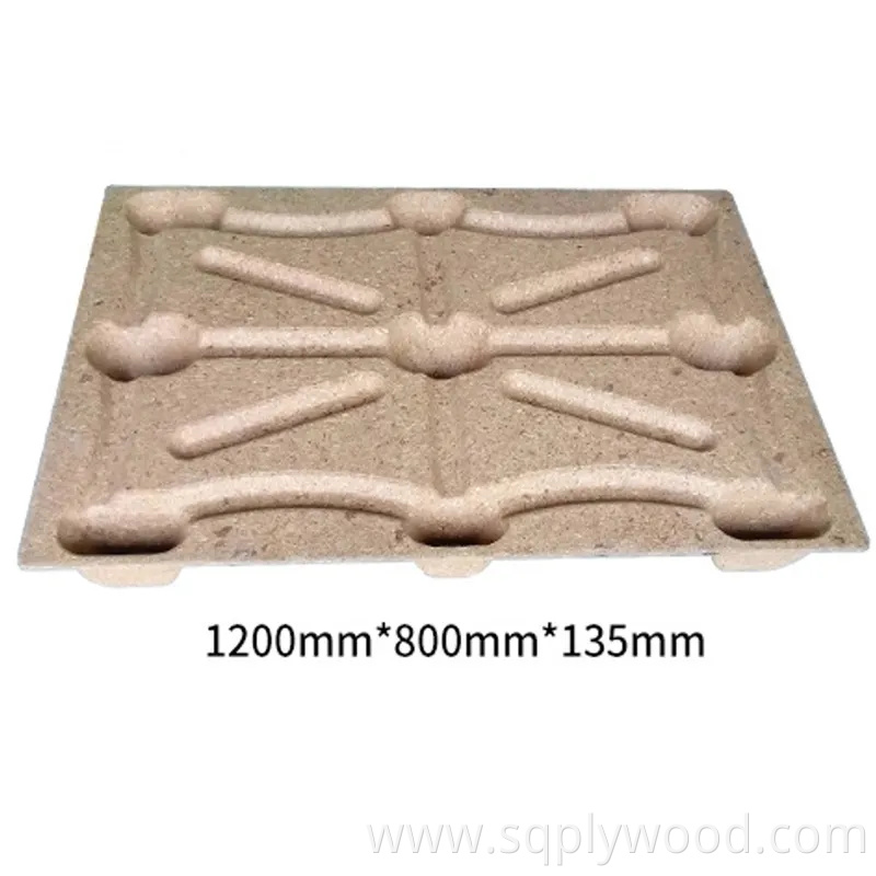 Eco Friend Compressed Wood Pallet No Need Fumigation 1000*900mm 1000*1000mm 1050*1050mm 1100*1100mm 1200*800mm 1200*1000mm 1300*1100mm Compress Wooden Pallet